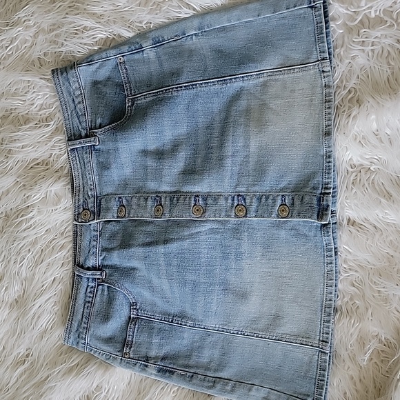 AE American eagle button down denim skirt - Picture 1 of 5